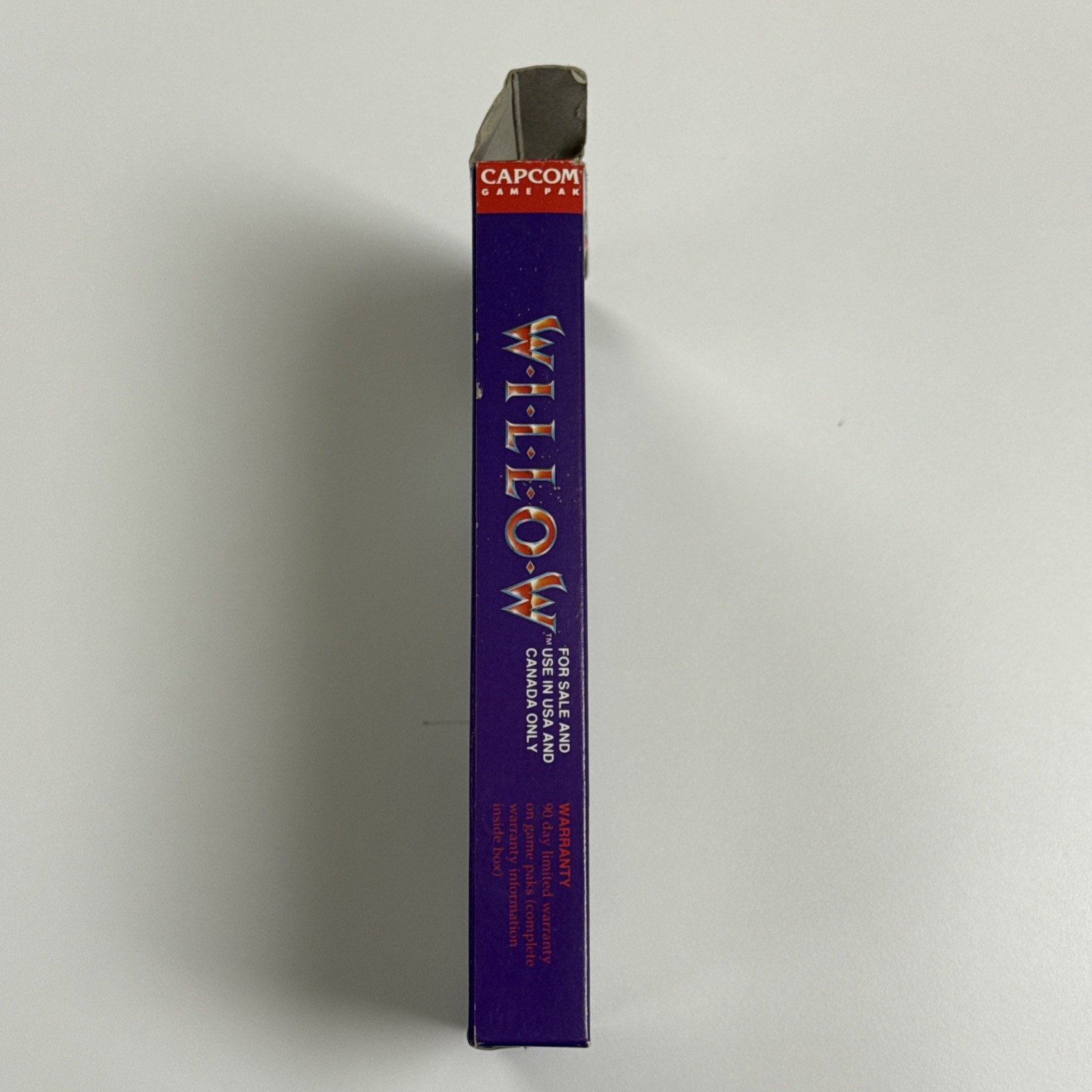 Willow (Nintendo Entertainment System, 1989). VGC Manual & Regi Card. Tested.