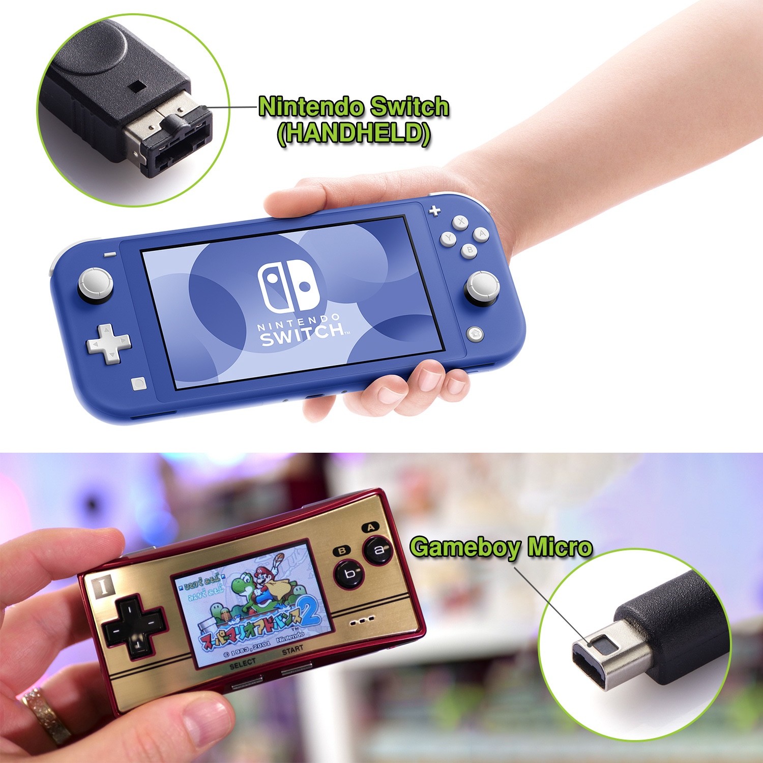 Mart Cobra – 8 in 1 Nintendo USB Charge Cable – DS 2DS 3DS Switch WiiU PSP [New]