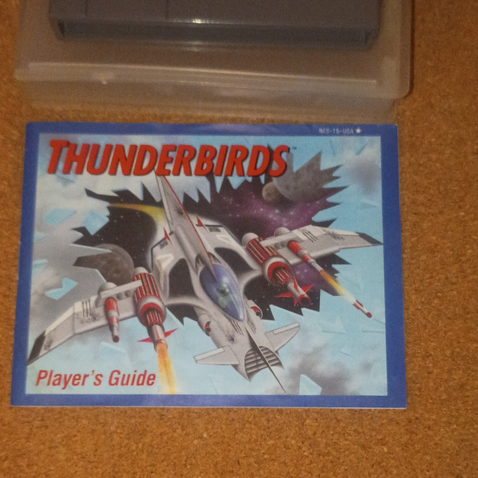 Activision Thunderbirds NES Shooter Cartridge w/ Manual NTSC-U/C 1990