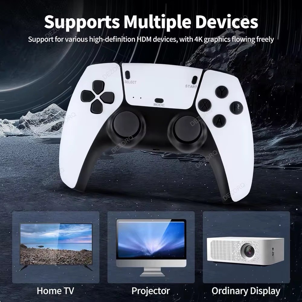 4K Ultra HD Arcade Hub 64G Two Player Offline TV Gaming Console Plug & Play Gift
