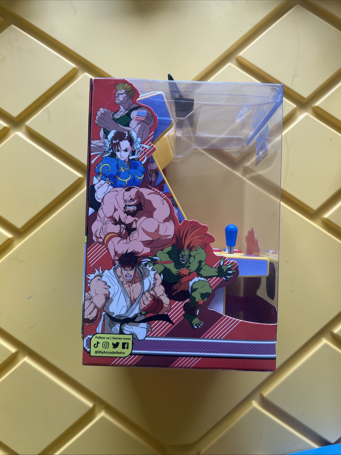 New My Arcade Super Street Fighter II Micro Player, 6.75″ Mini Arcade Game