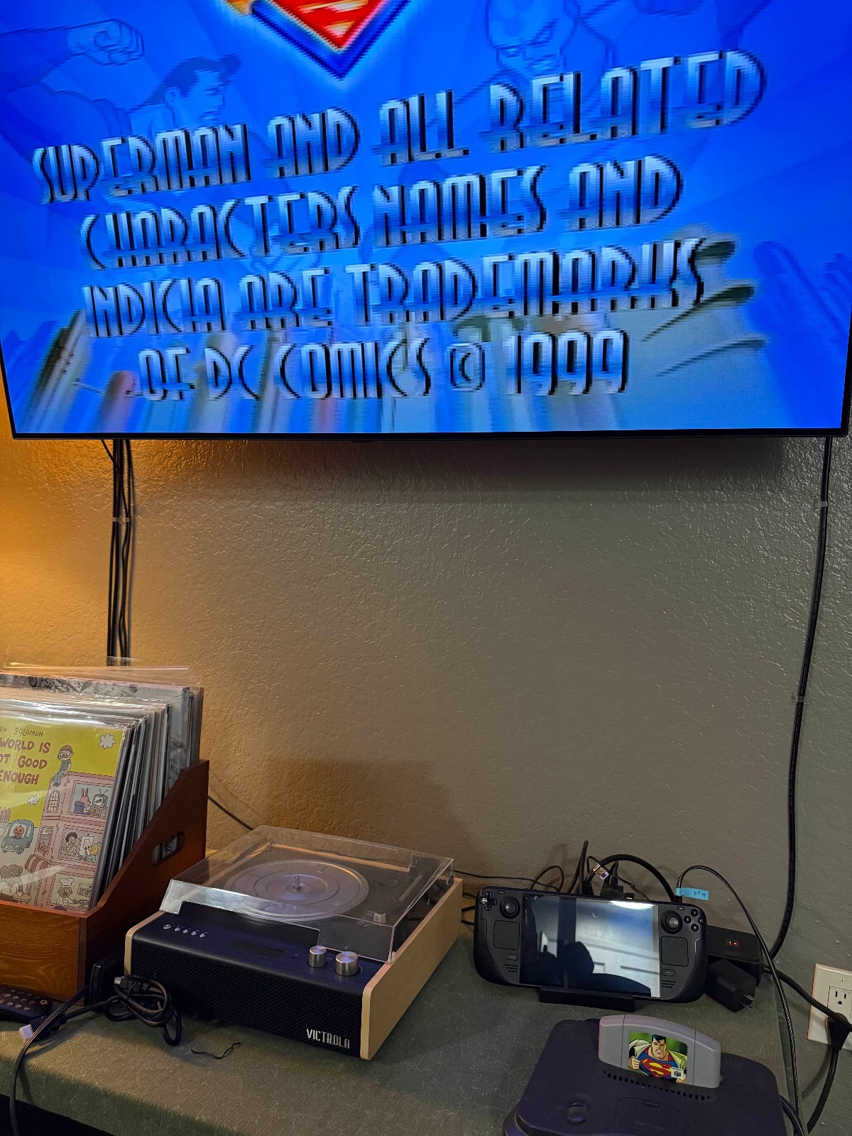 Superman (Nintendo 64, 1999) – AUTHENTIC, TESTED, CIB, SEE PICS, READ DESCRIPTIO