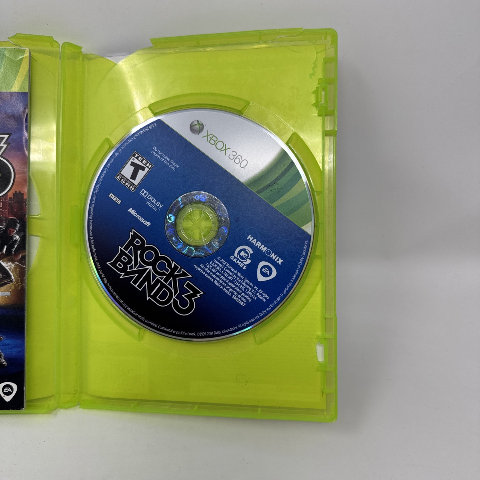 Rock Band 3 – Microsoft Xbox 360 CIB w Manual, Tested