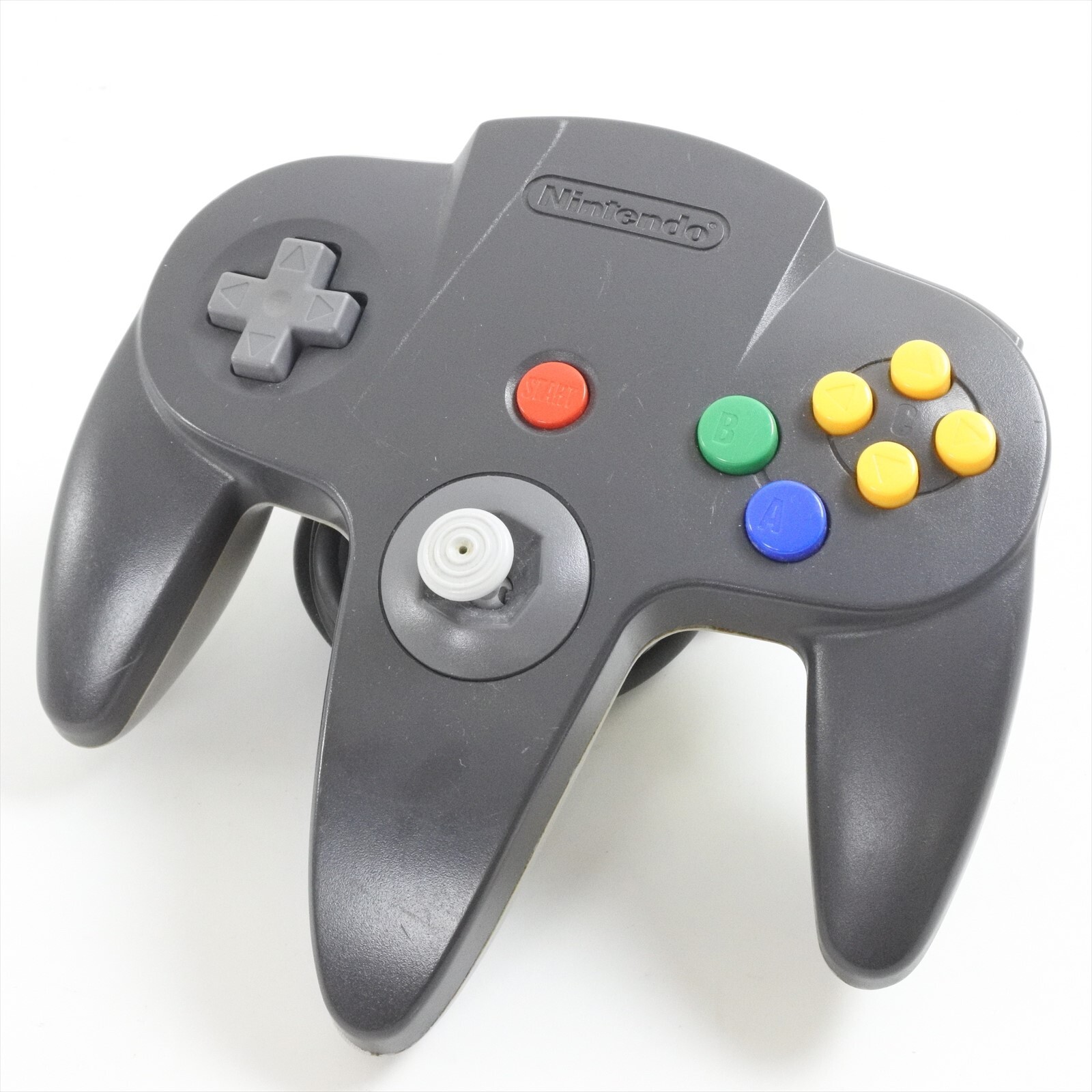 Nintendo 64 CONTROLLER Bros BLACK GREY Official Control Pad made in China