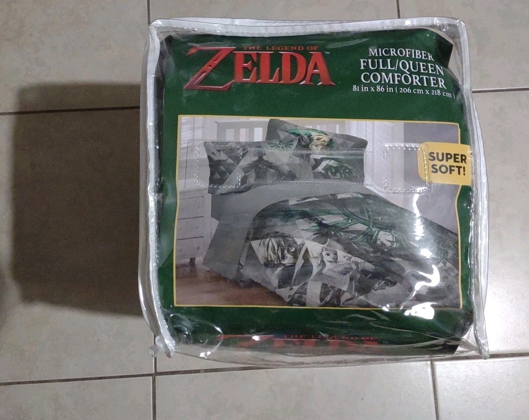 The Legend Of Zelda Skyward Sword Comforter Nintendo Collectable Gaming Item New