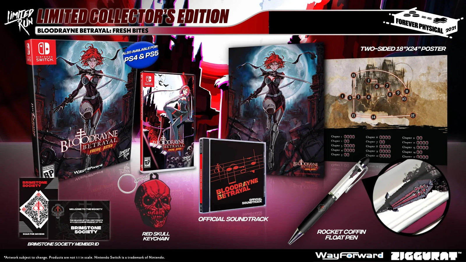 BloodRayne Betrayal: Fresh Bites Collector’s Limited Run #120 [Nintendo Switch]