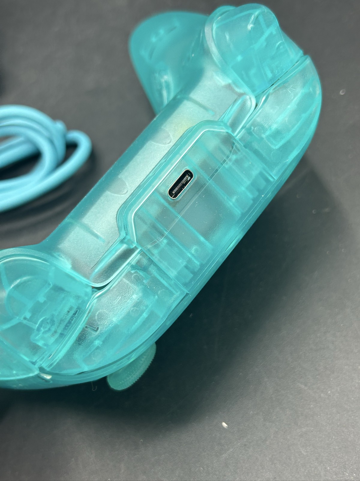Candy Con Gaming Controller Teal Ergonomic Wired for Nintendo Switch
