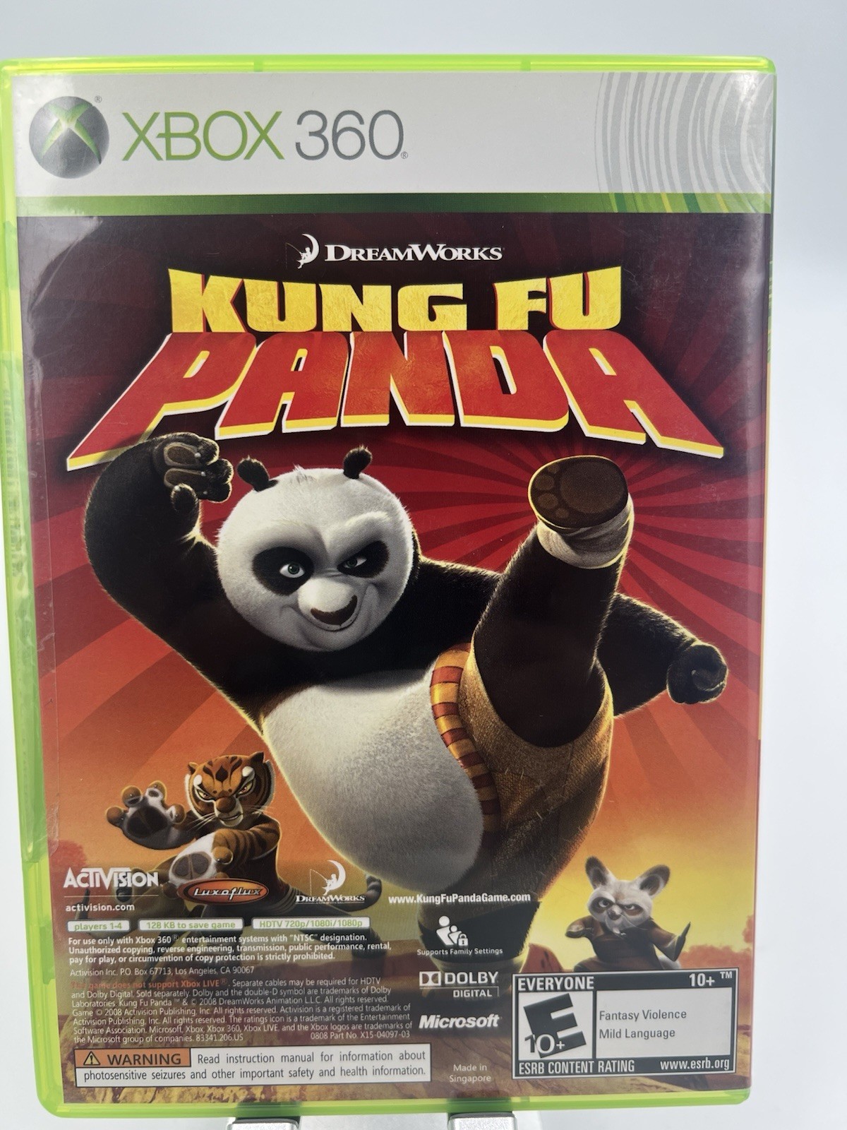 XBOX 360 Lego Indiana Jones: The Original Adventures, Kung Fu Panda 2-in-1 Game