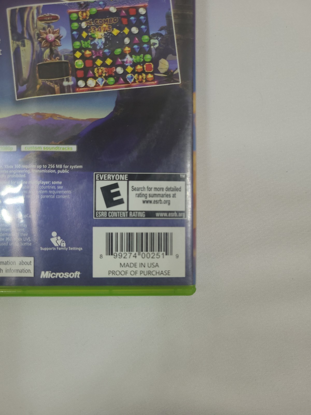 Bejeweled 3 ( Xbox 360, 2011) Complete w/ Manual CIB, TESTED!