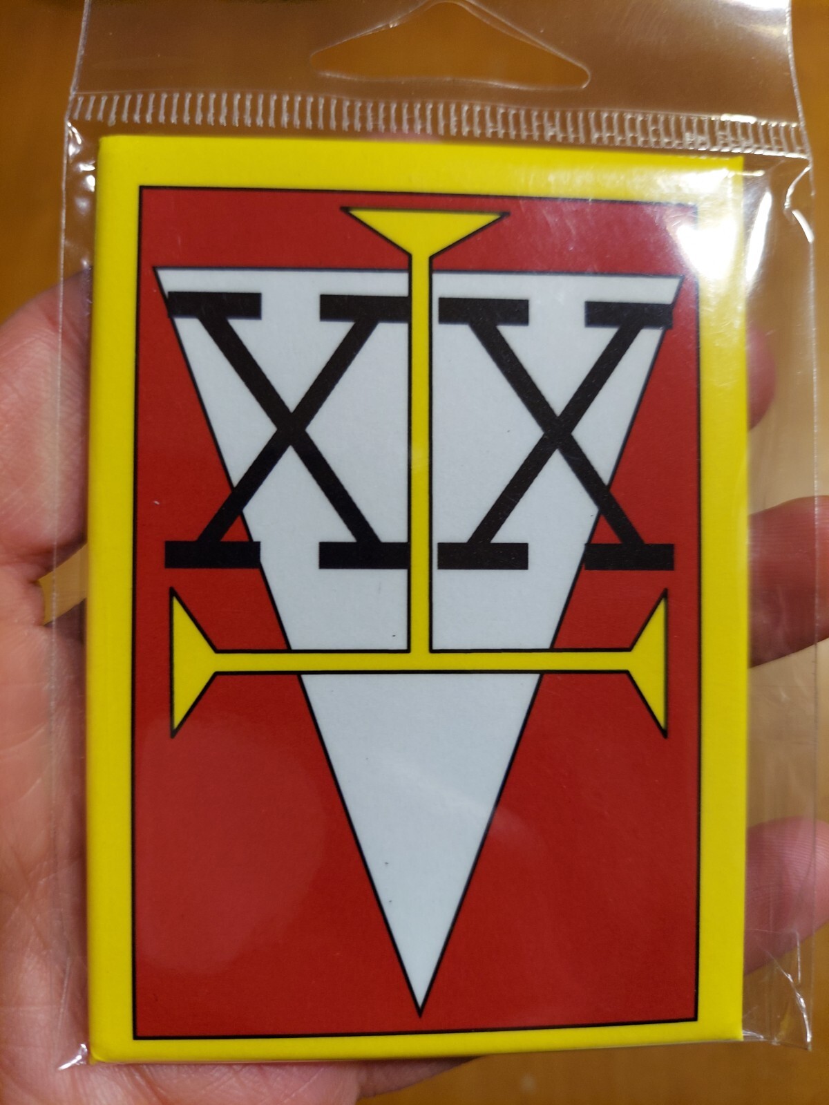 Hunter X Hunter Logo Magnet XX Yellow Red Black BRAND NEW SEALED READ Culturefly