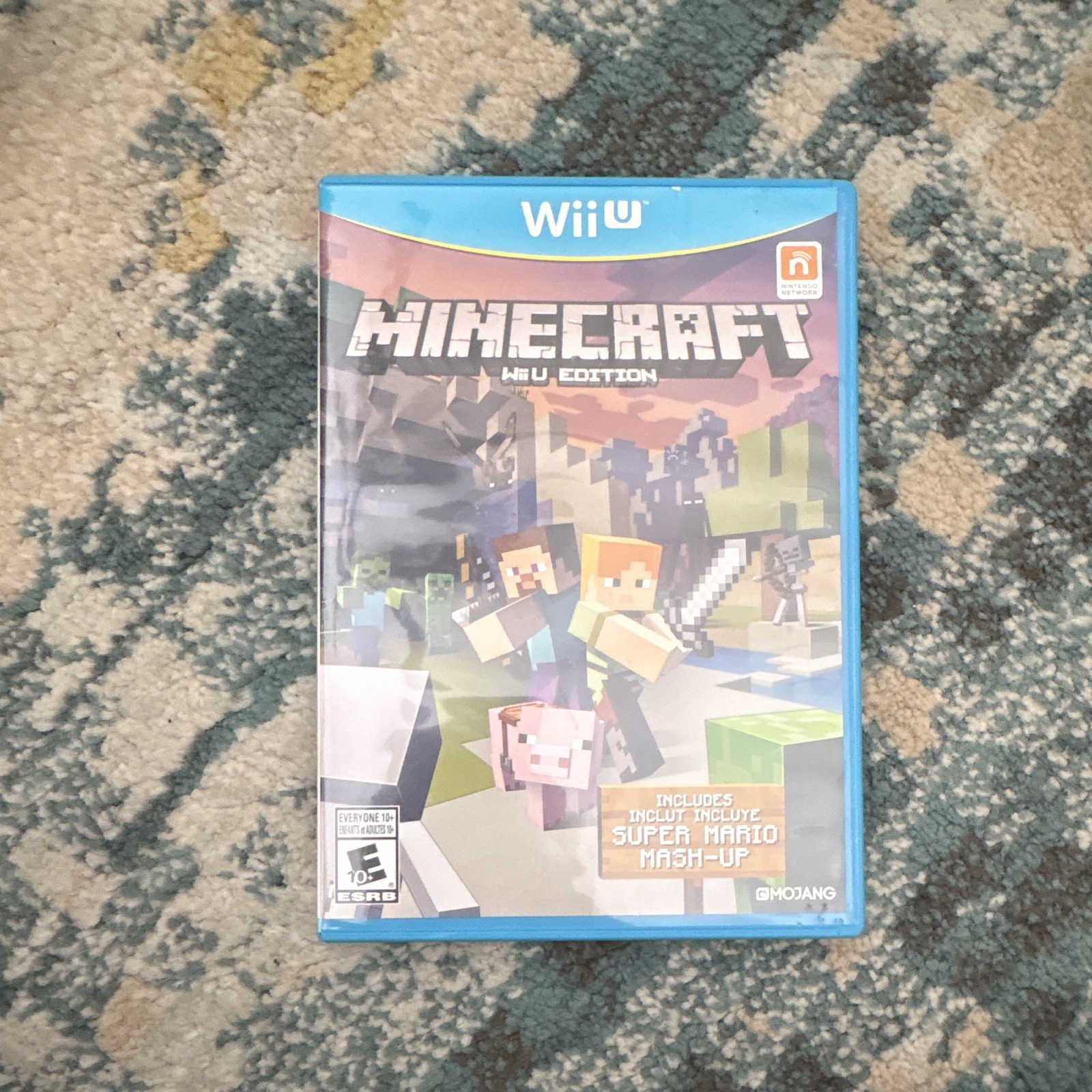 Nintendo Wii U Console Bundle w/ GamePad Dock AC Adapter & Games Lot