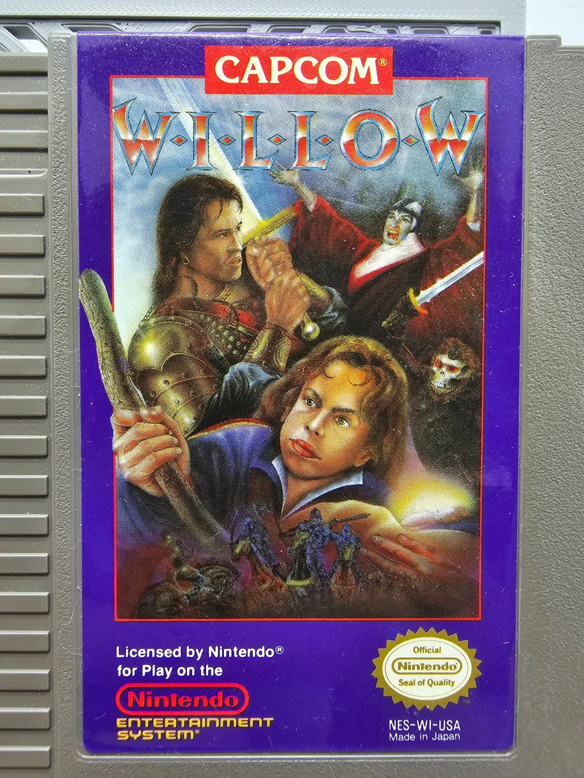 Willow (Nintendo Entertainment System, NES 1989) Box & Game. Cleaned & Tested