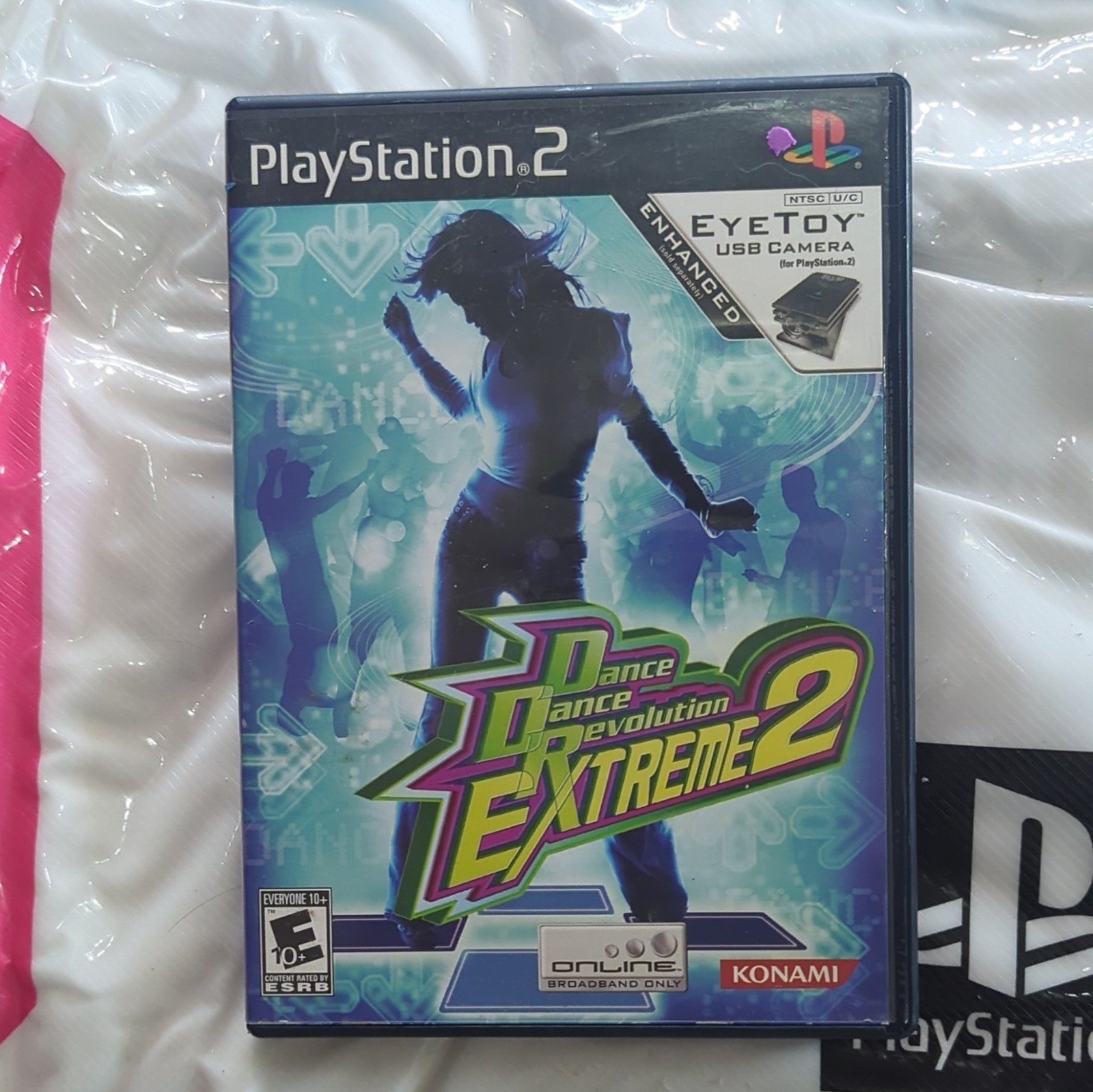 Konami Stay Cool DDR Dance Pad + Dance Dance Revolution Extreme 2 PS2 – Tested