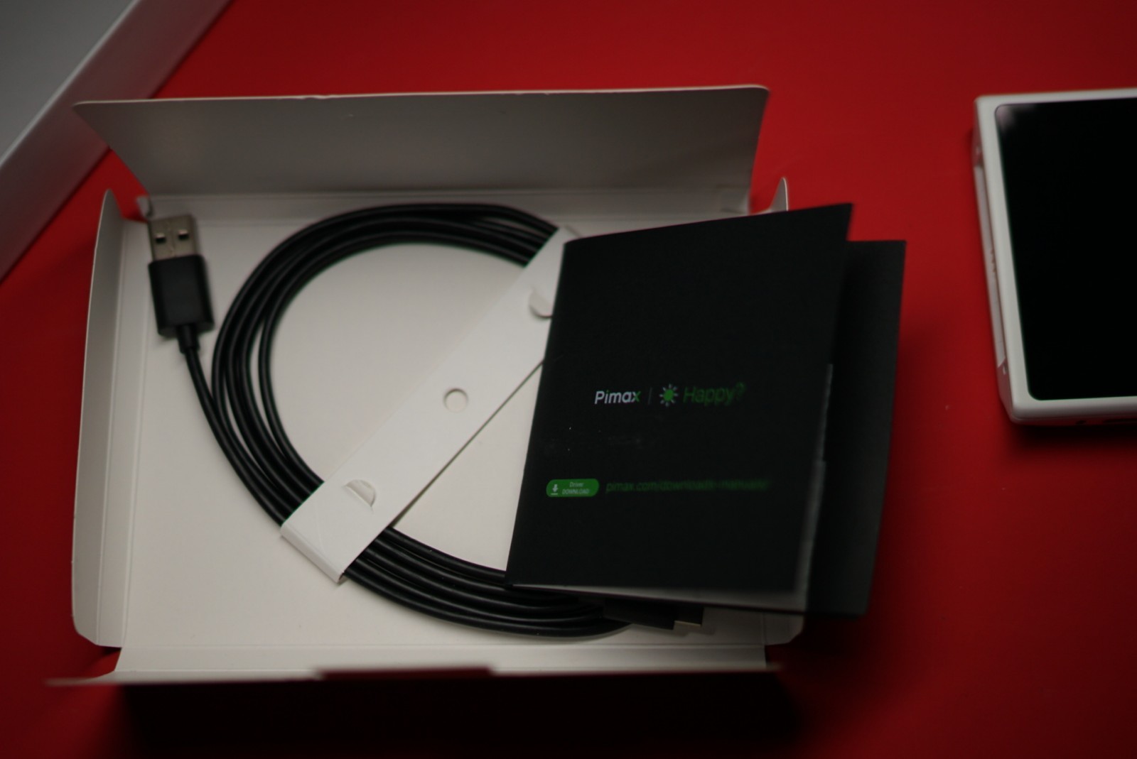 Pimax Portal 128GB 8gb Ram Handheld Console White Open Box Rare