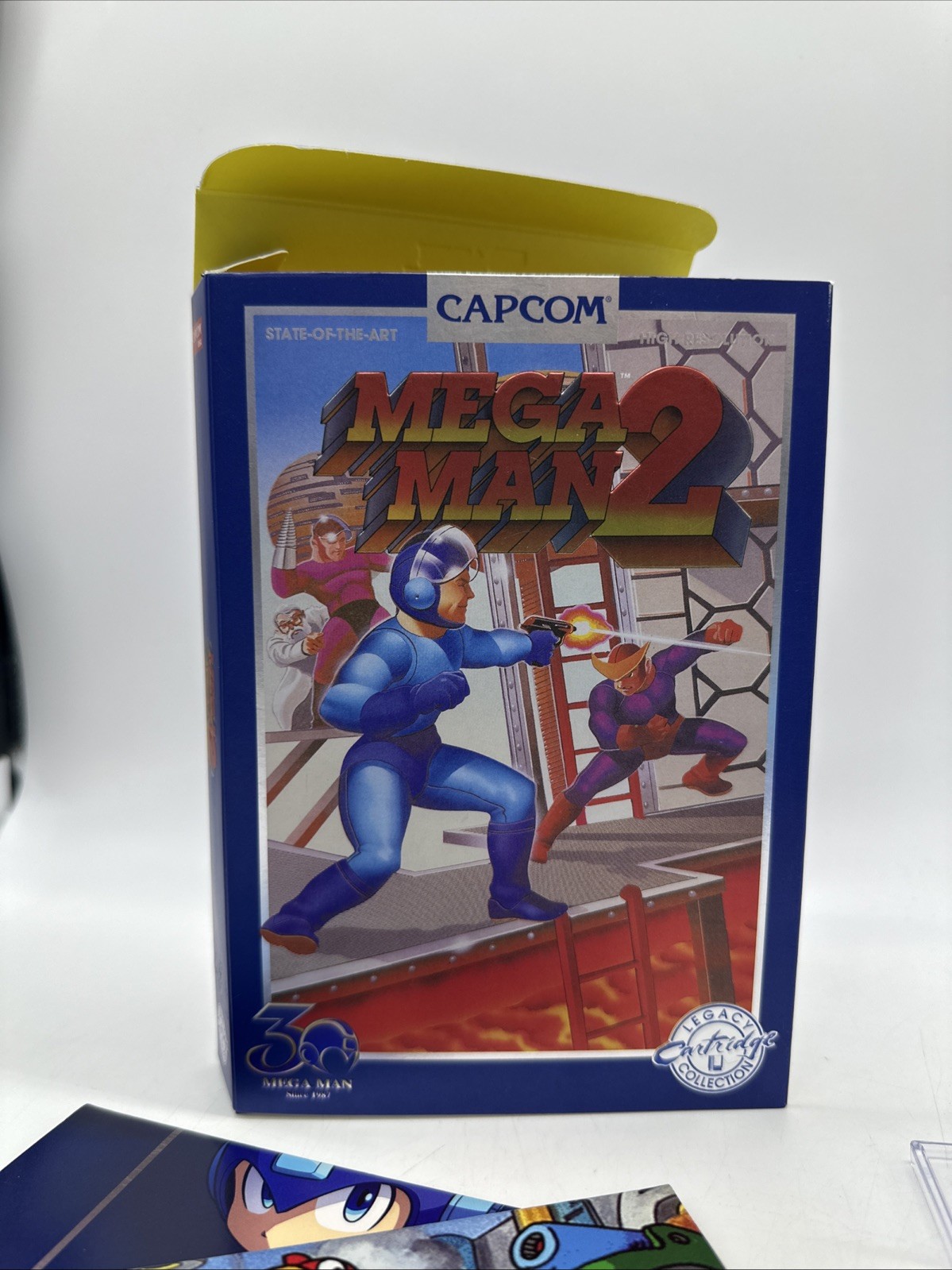 Mega Man 2 NES – 30th Anniversary iam8bit Blue Legacy Cartridge Collection