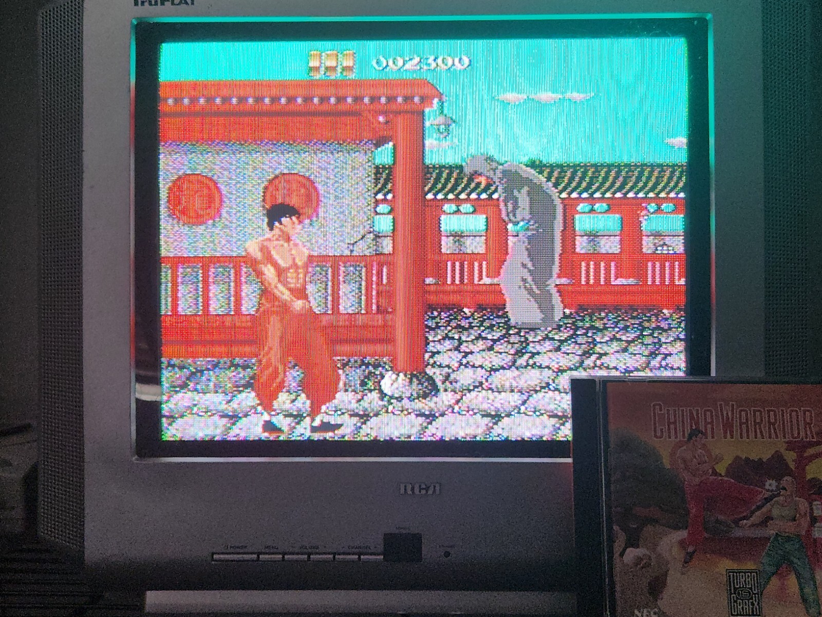 China Warrior(Nec TurboGrafx-16, 1989) Authentic & Complete with Case!
