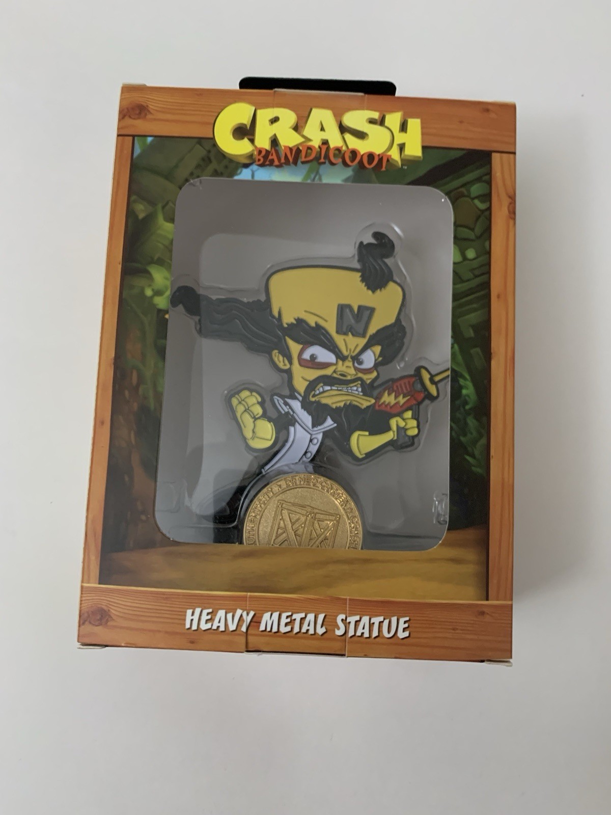 Crash Bandicoot Heavy Metal Statue Dr. Neo Cortex PowerA