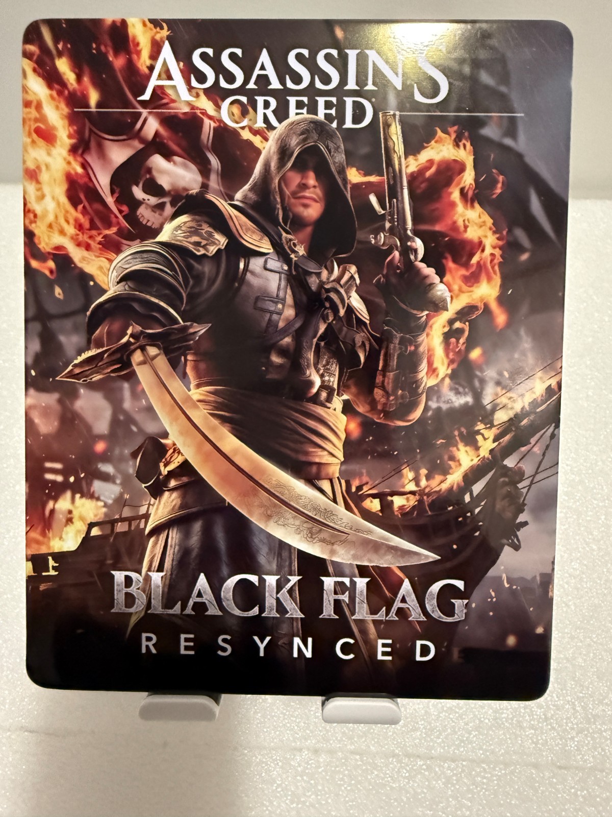 Assassin’s Creed Black Flag Resynced CUSTOM G2 Steelbook Case PS5/XBOX (NO GAME)