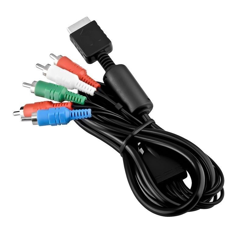 6FT HD Component RCA AV Video-Audio Cable Cord for SONY Playstation 2 3 PS2 PS3