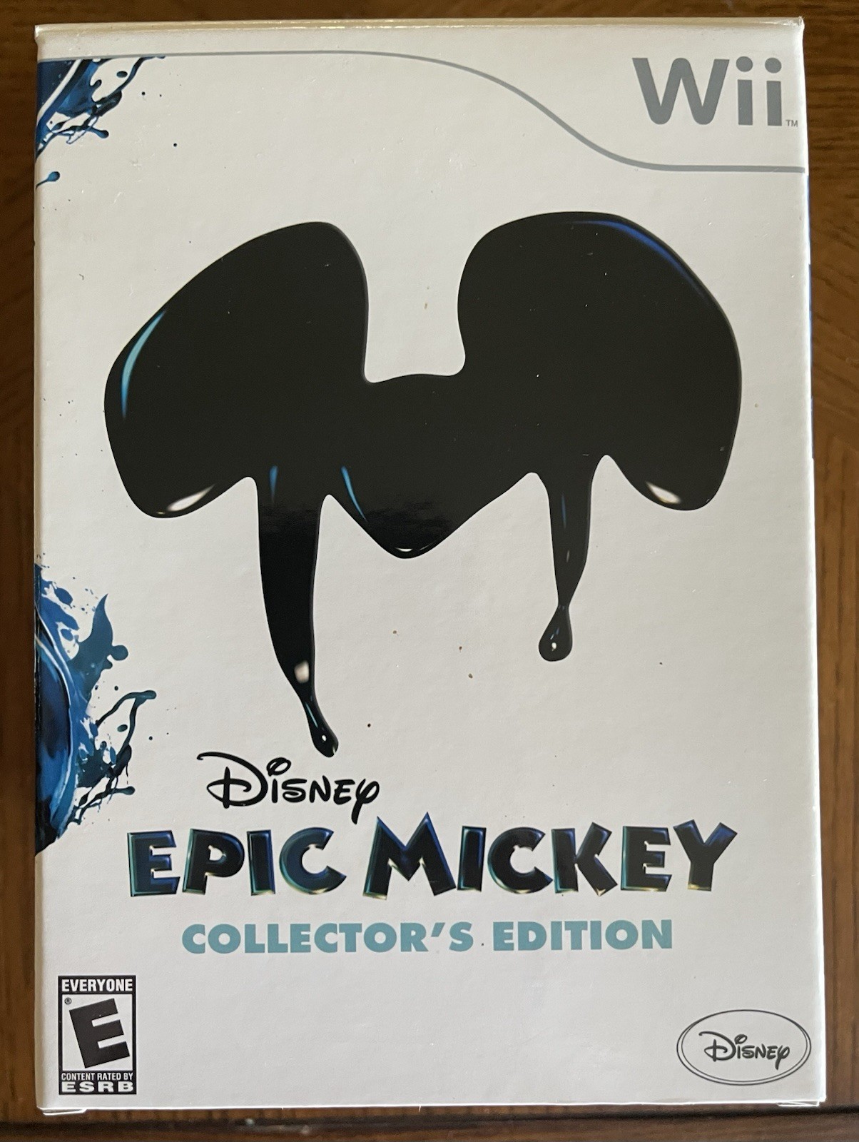 Wii Epic Mickey Collector’s Edition Open Box & Sealed Epic Mickey 2 Paint Brush