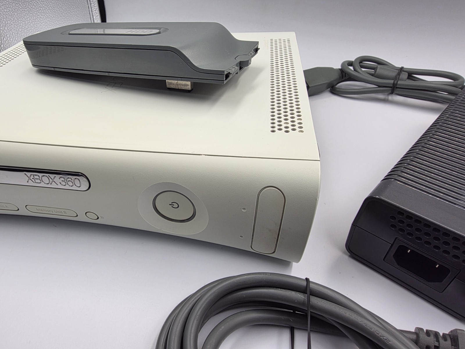 Microsoft Xbox 360 20GB Home Gaming Console w/ Power Brick | WORKING (Read)