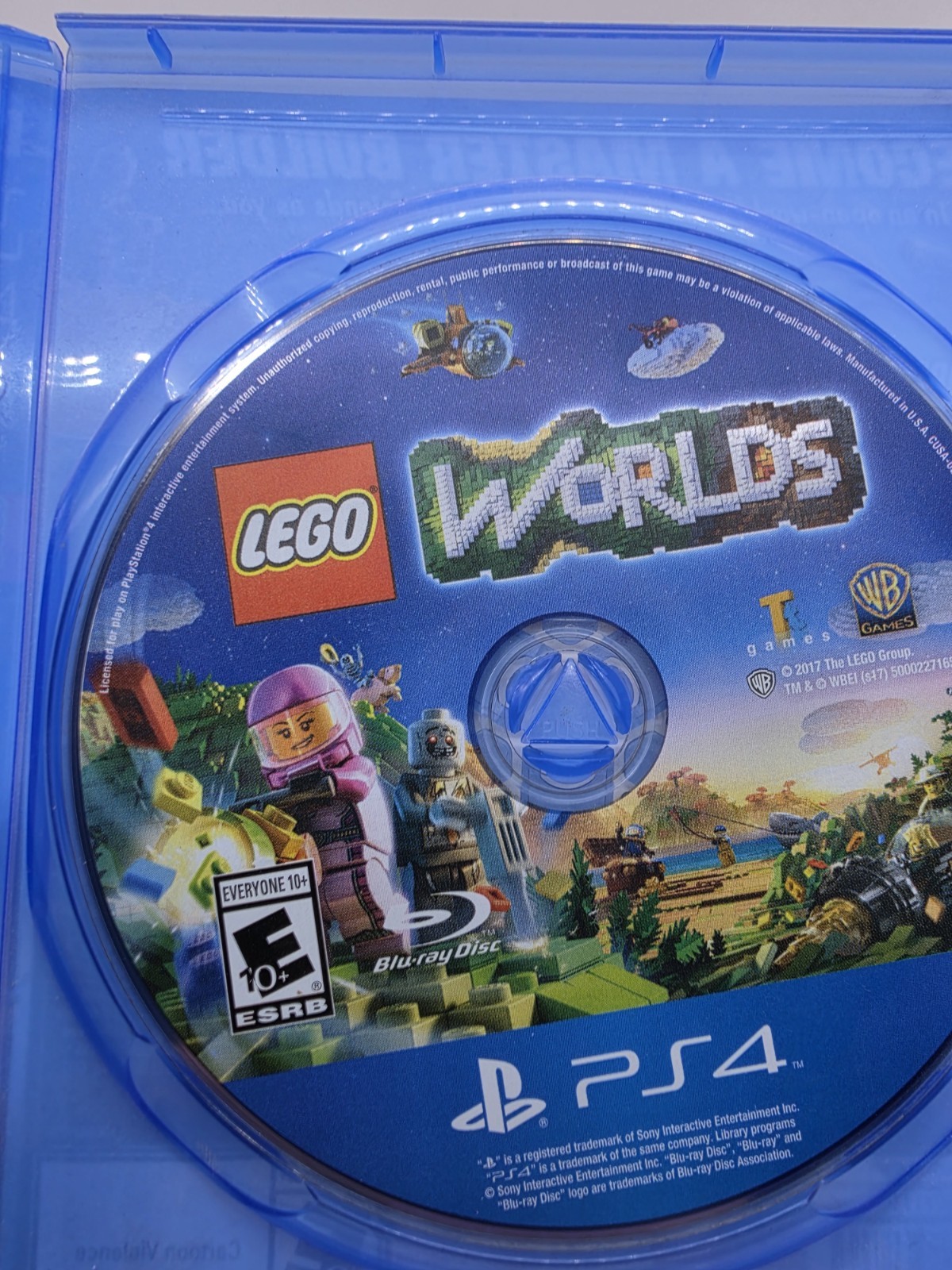 LEGO Worlds PS4 Playstation 4 Sony Cib Complete Mint Tested Working Ps4