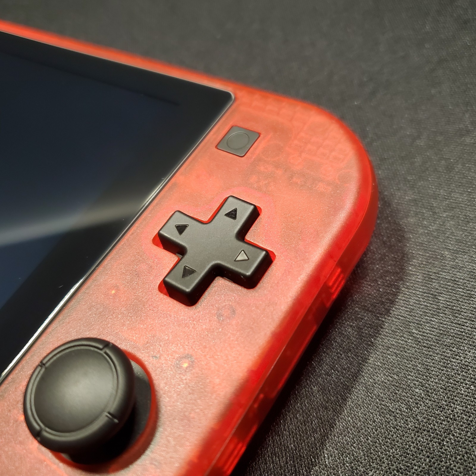 Nintendo Switch Lite Super 5 OLED touch, GuliKit TMR, Translucent Red, Taki Udon