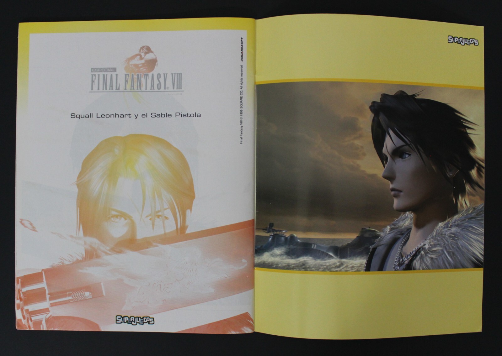 1999 FINAL FANTASY VIII Book 11.5″ x 9″ (30 x 23 cm) Spain Vintage 64 Pages VHTF