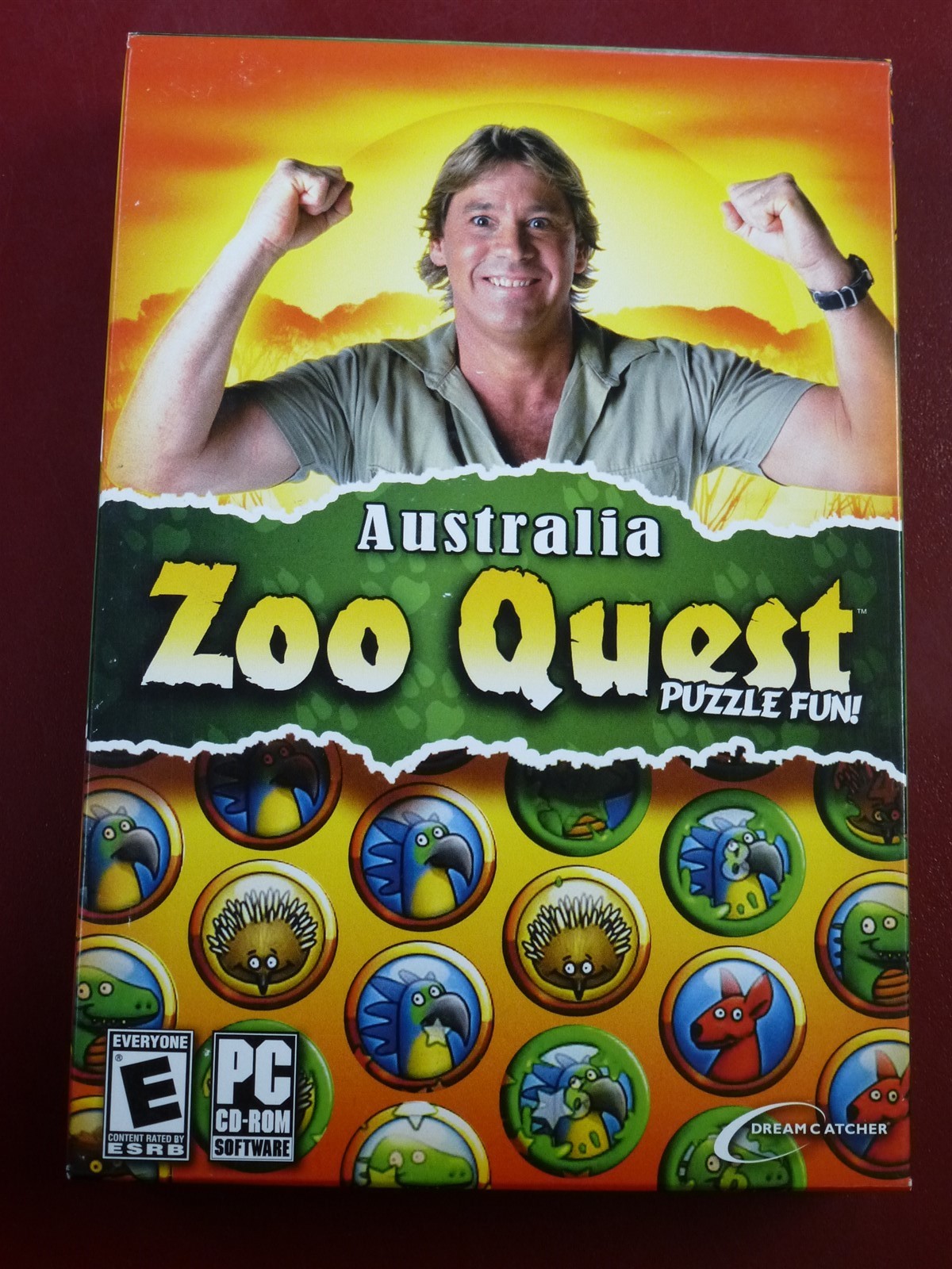 Video Game PC Australia Zoo Quest puzzle fun NEW SEALED BOX