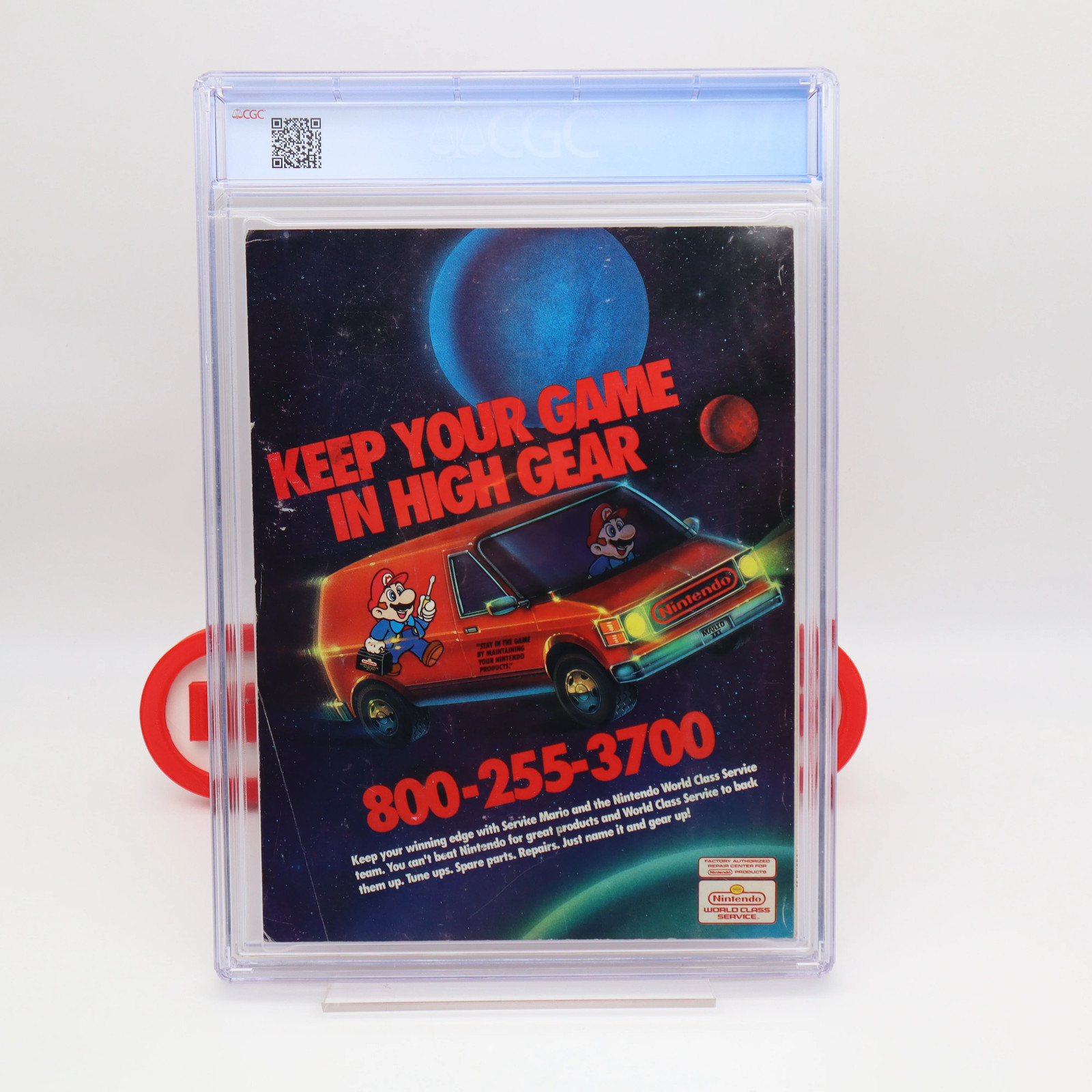 NINTENDO POWER ISSUE #36 – DARKWING DUCK COVER! CGC GRADED 4.0