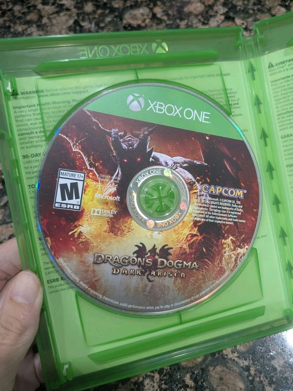 Dragon’s Dogma Dark Arisen Xbox One – CIB – Tested, Works