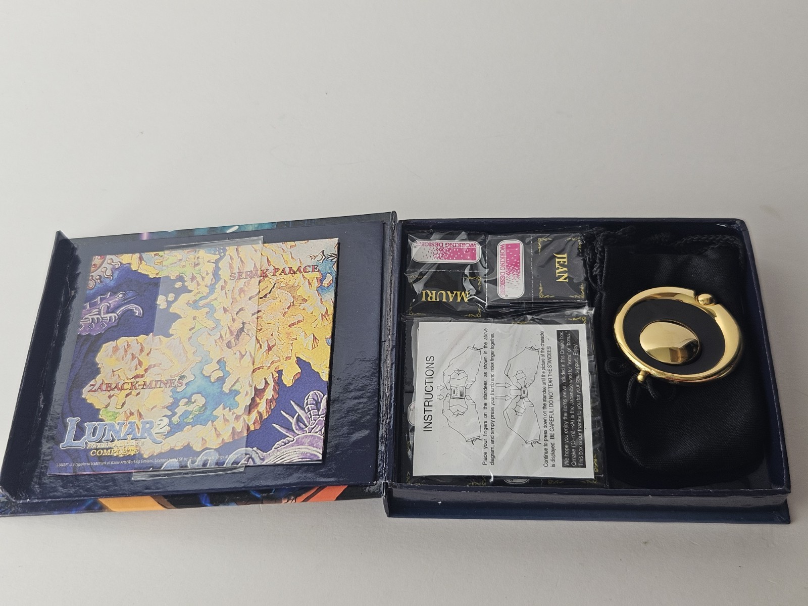 Lunar 2: Eternal Blue Complete (PlayStation 1, 2000) CIB Complete In Box