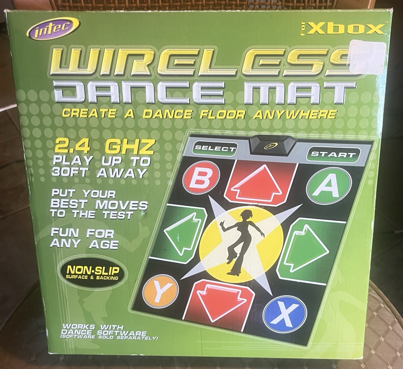 Intec Dance Pad Original Xbox DDR Ultramix Dance Mat Controller