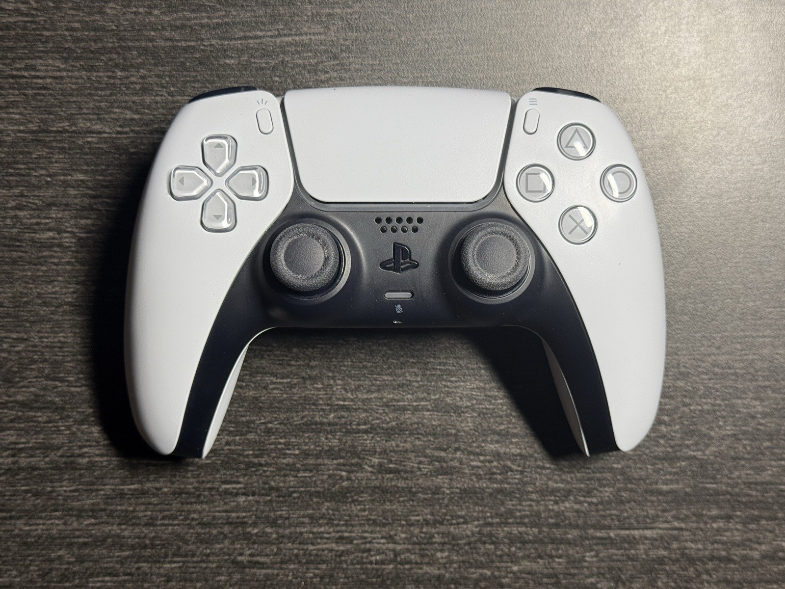 Sony PlayStation 5 PS5 DualSense Wireless Controller White CFI-ZCT1W TESTED