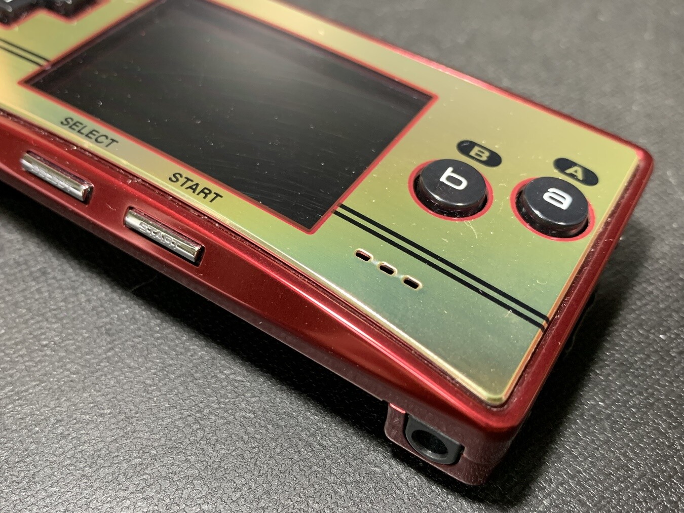 Nintendo Gameboy Game Boy Micro Famicom Color NES Console 20th with soft Japan