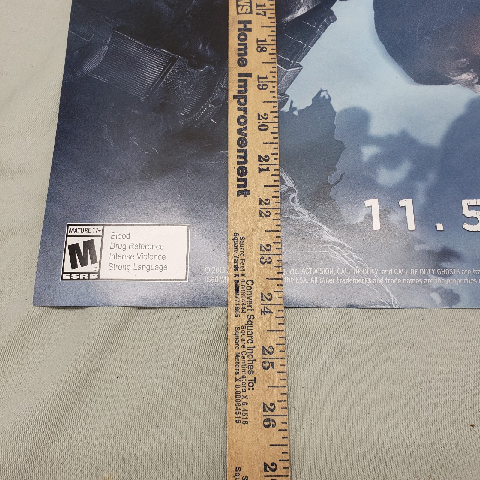 Call Of Duty Ghosts Gamestop Promo Poster