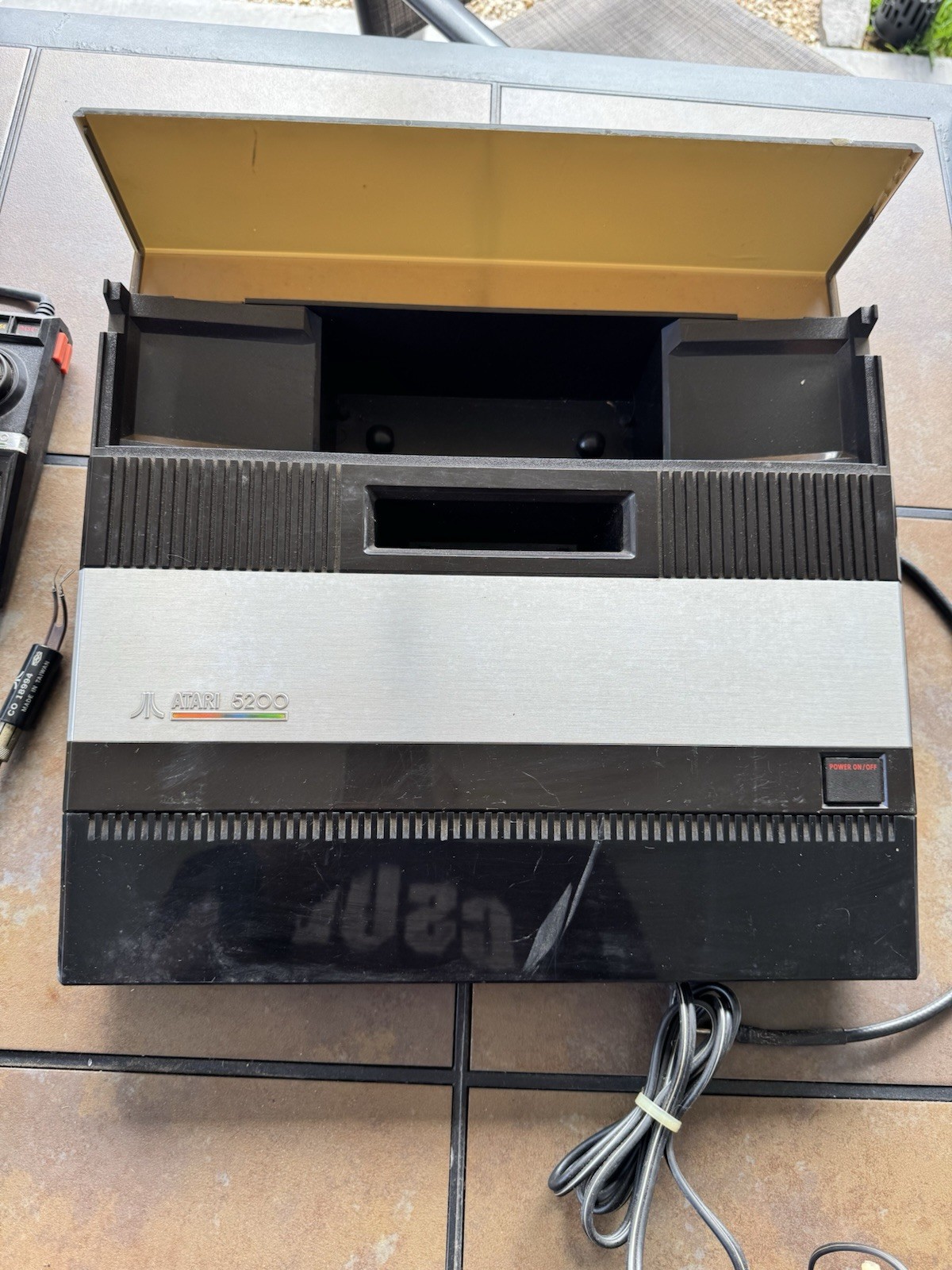 Atari 5200 Console 4 Port 2 Controllers 9 Games Switch Box Gaming See Descriptio