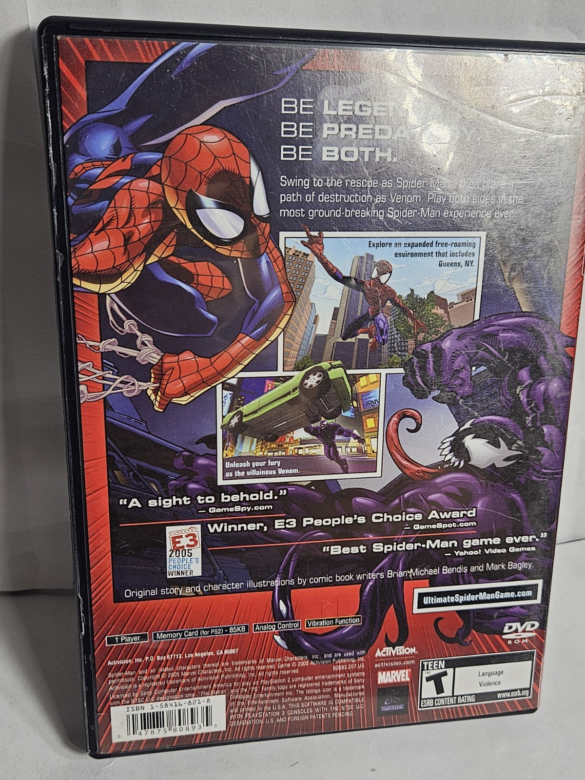 Activision Ultimate Spider-Man Greatest Hits PS2 Action T NTSC-U/C 2005