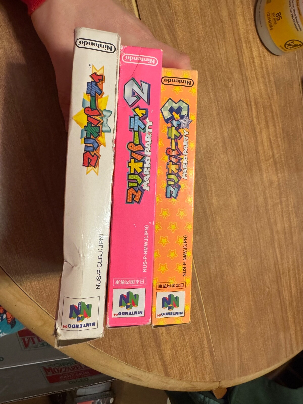 Mario Party 1 2 3 1-3 CIB complete Nintendo 64 N64 JPN Japanese video games MP