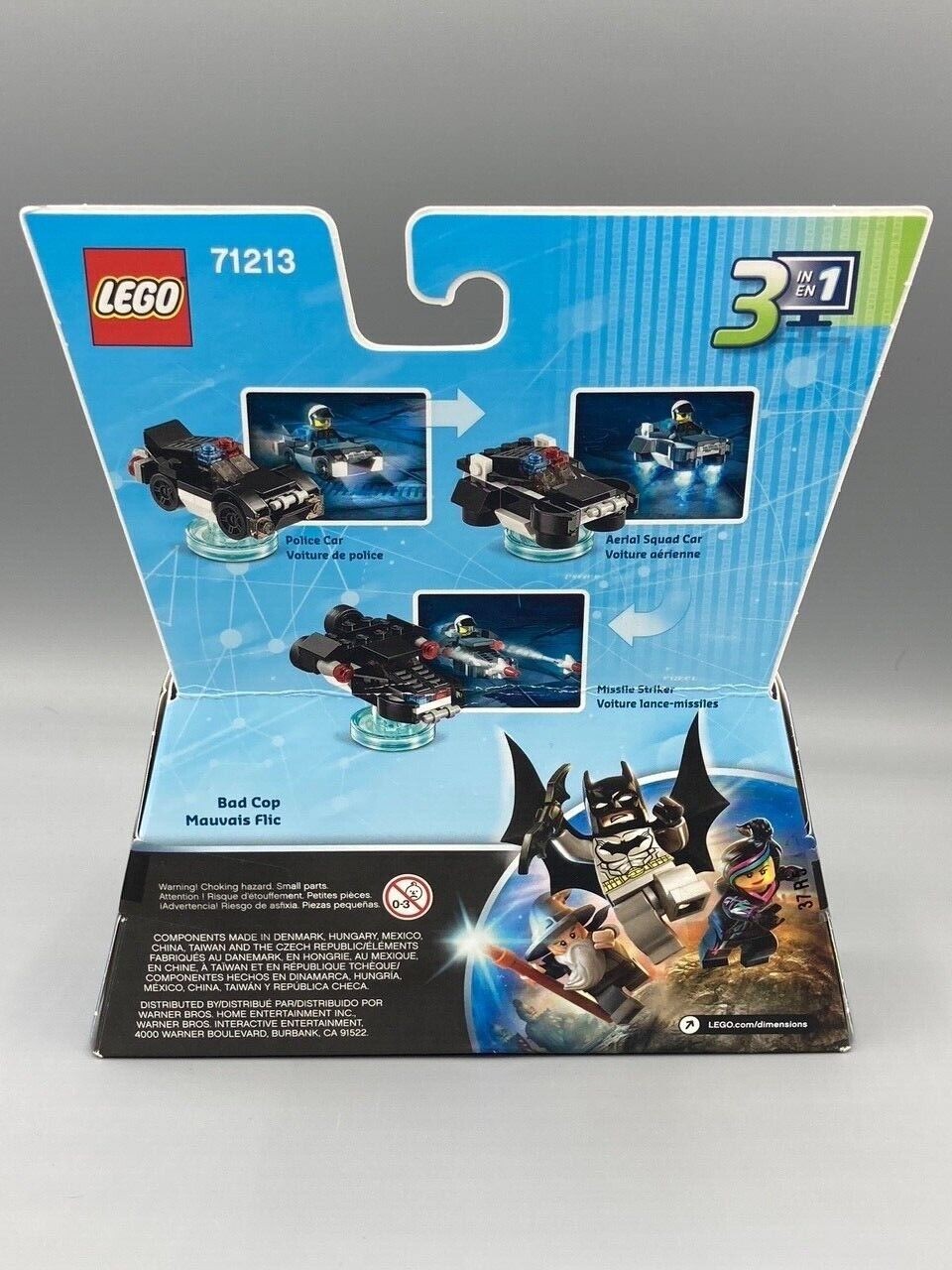 Lego Dimensions BAD COP and POLICE CAR NEW Sealed Fun Pack 71213