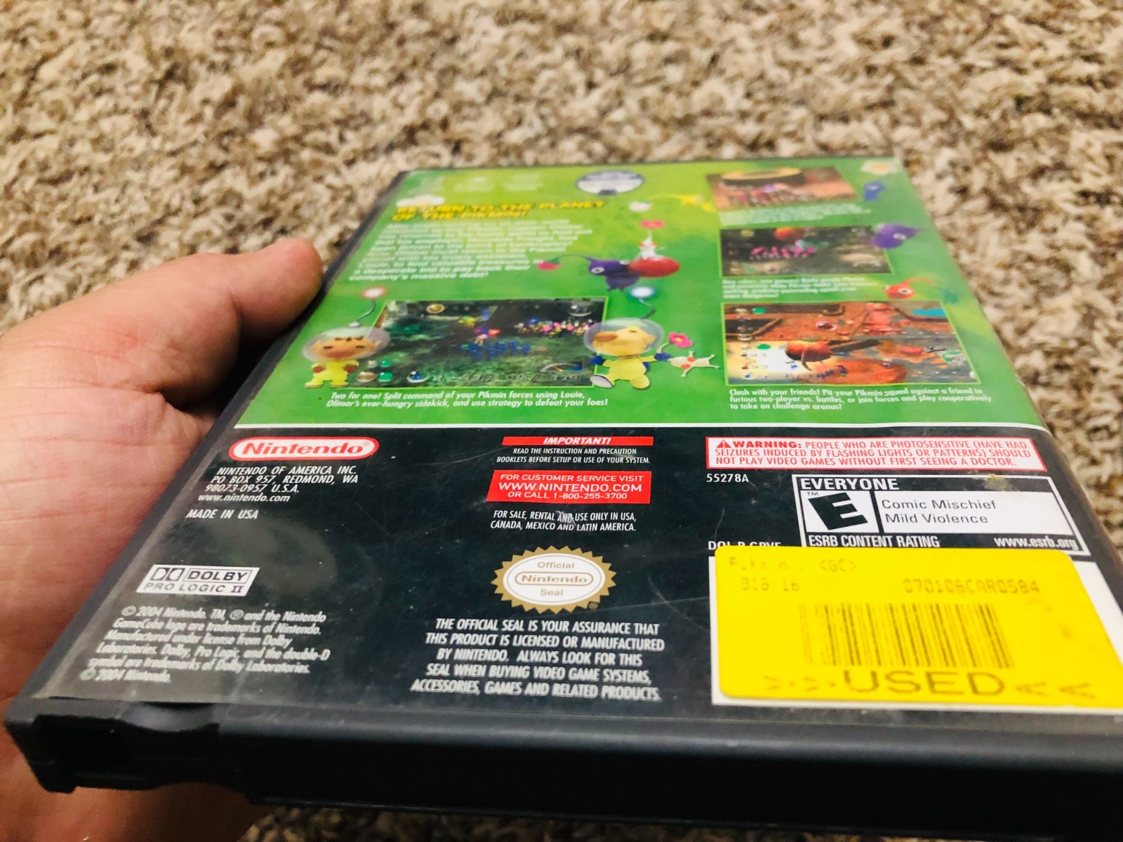 Pikmin 2 (Nintendo Gamecube, 2004) Case and disc (no manual) Tested