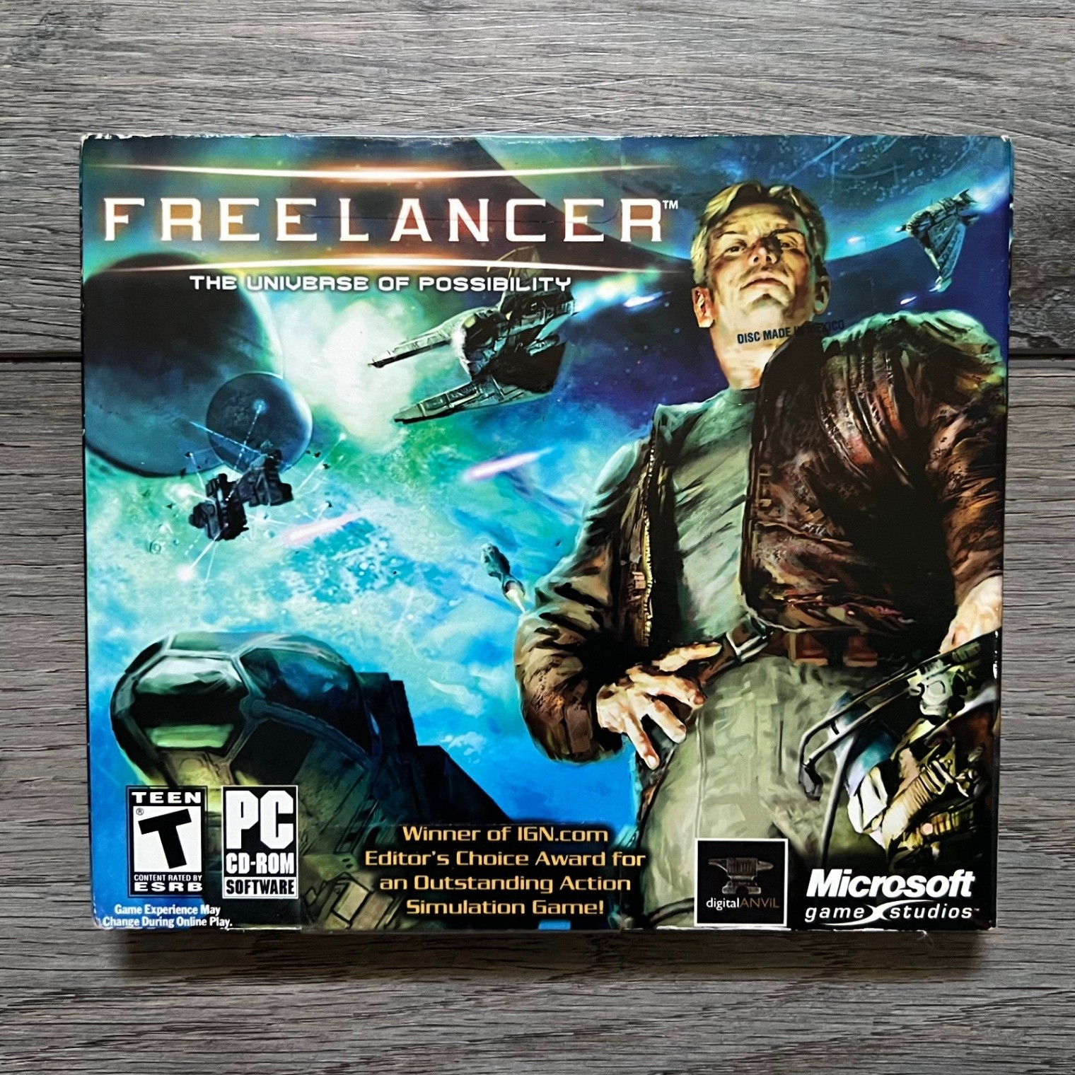 Freelancer PC CD-ROM Game Jewel Case Microsoft Game Studios Digital Anvil Sealed