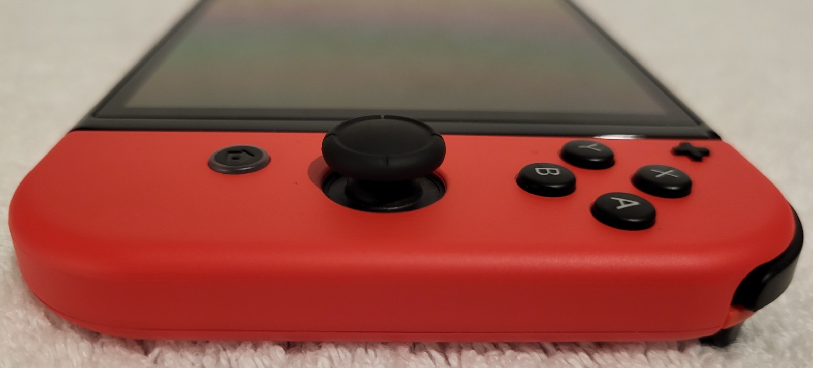 Nintendo Switch OLED HEG-001 Mario Red Edition Console w/ Joy Cons, OEM Charger