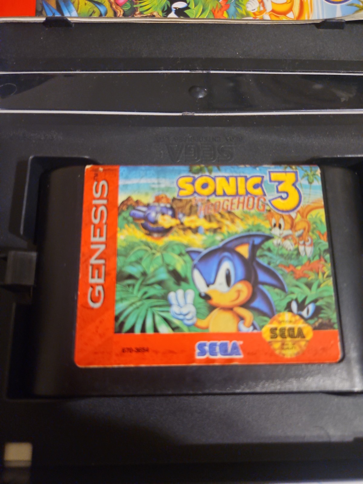 Sonic The Hedgehog 3 Sega Genesis CIB Complete In Box Authentic Tested