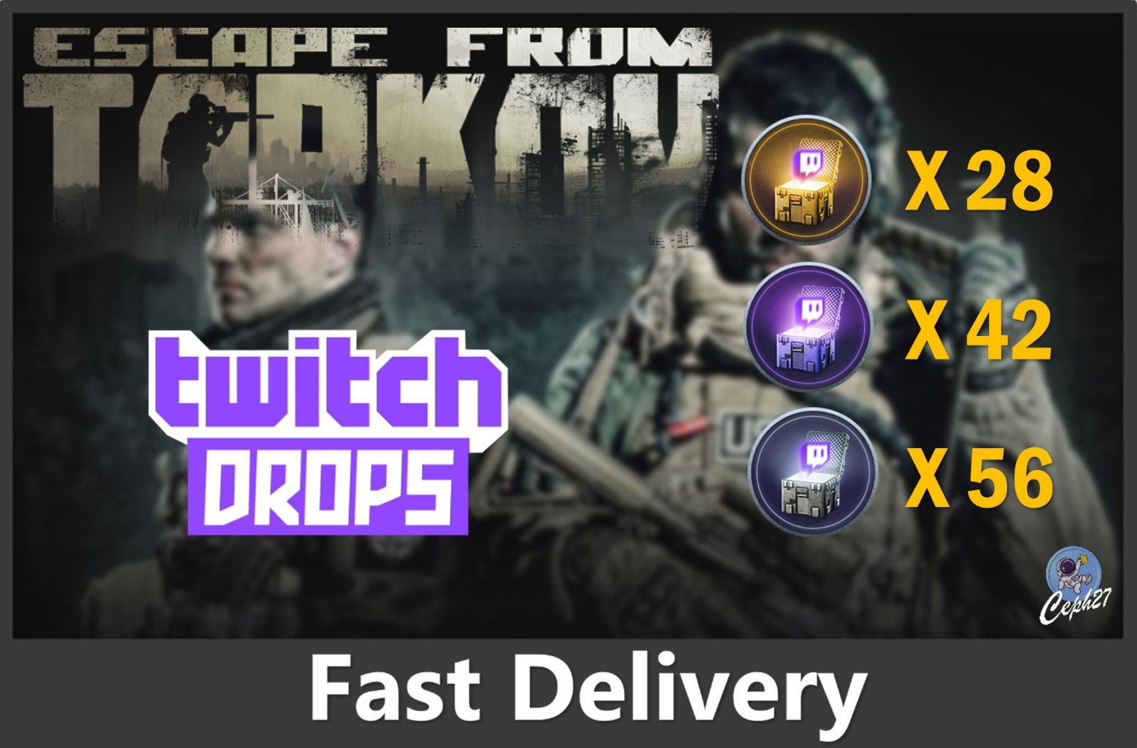 Escape from Tarkov Twitch Drops – 126/126 Chests