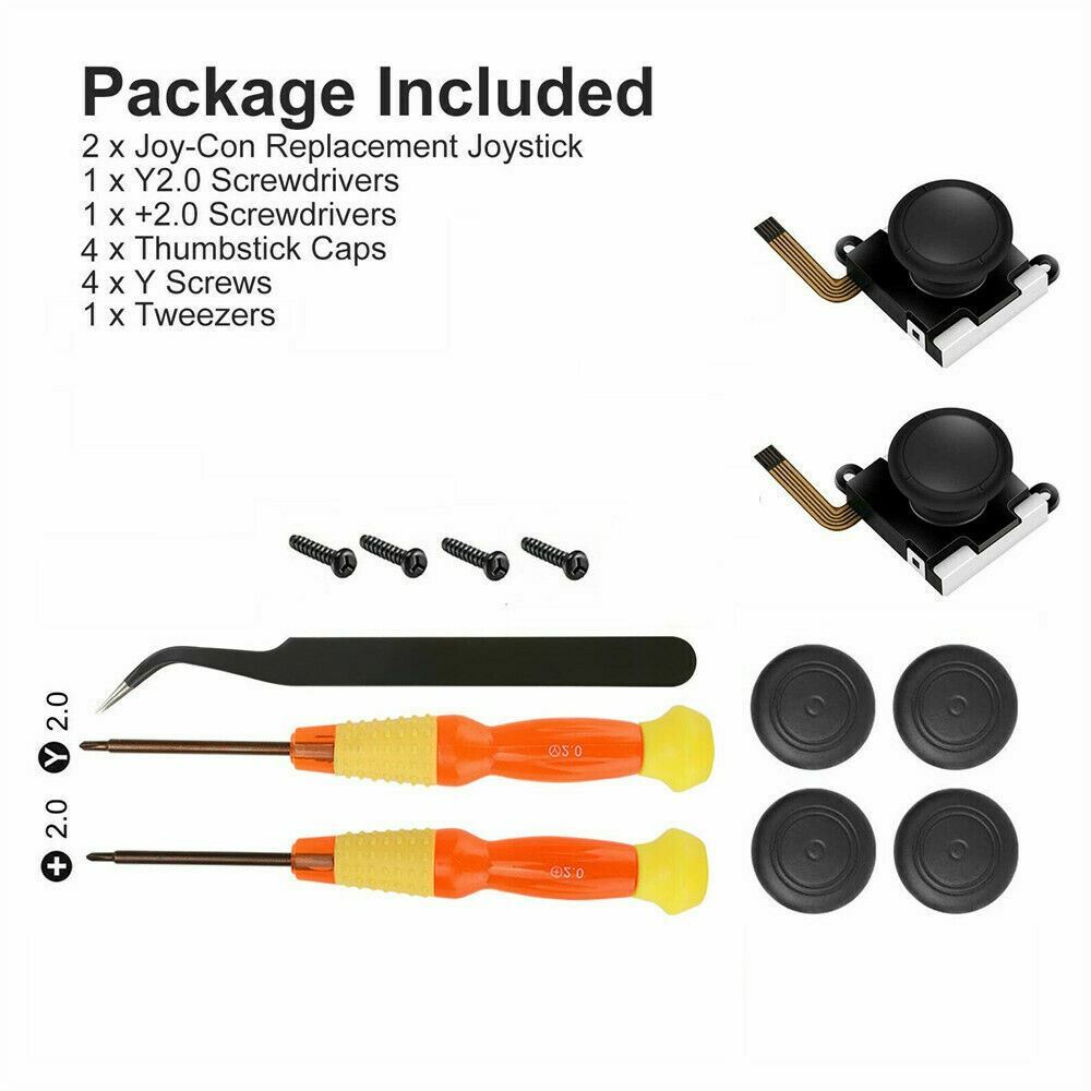 12pcs for Nintendo Switch / Lite NS Gameboy Joy Con Repair Screwdriver Tools Kit