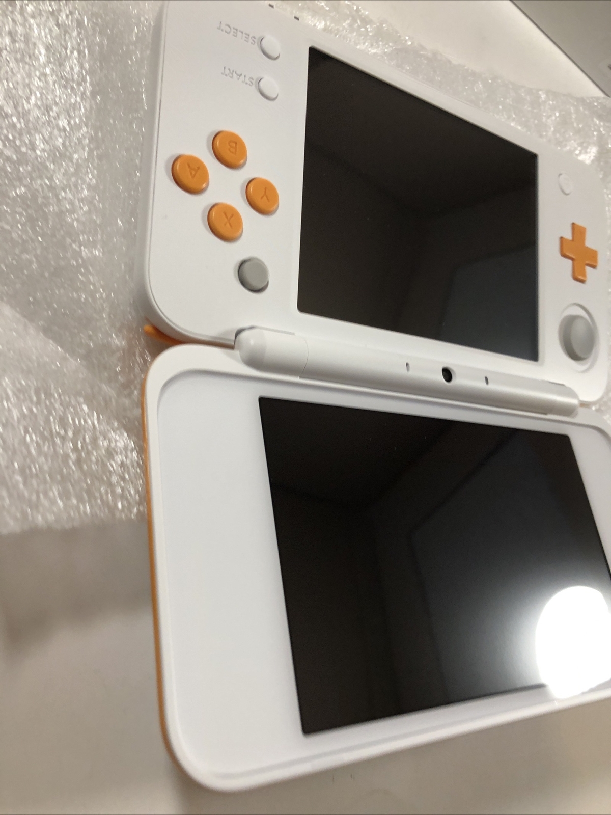 “New” Nintendo 2DS XL Orange/White Handheld System Console – Ships Today!