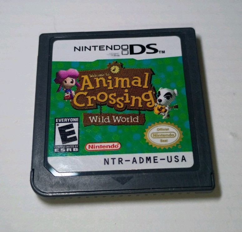 Animal Crossing: Wild World (Nintendo DS, 2005) Authentic + Tested Complete Cib