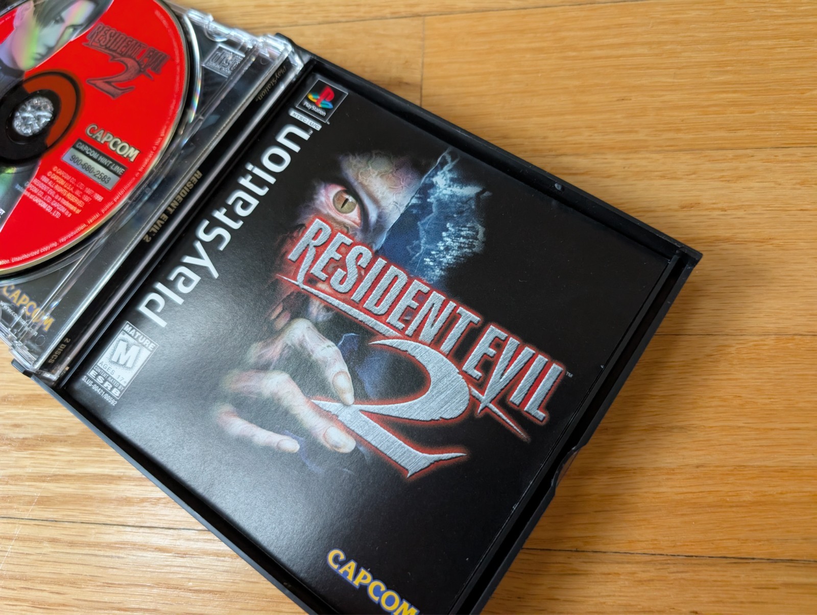 Resident Evil 2 PS1 PlayStation 1 Sweepstakes 1st Edition CIB Complete Near Mint