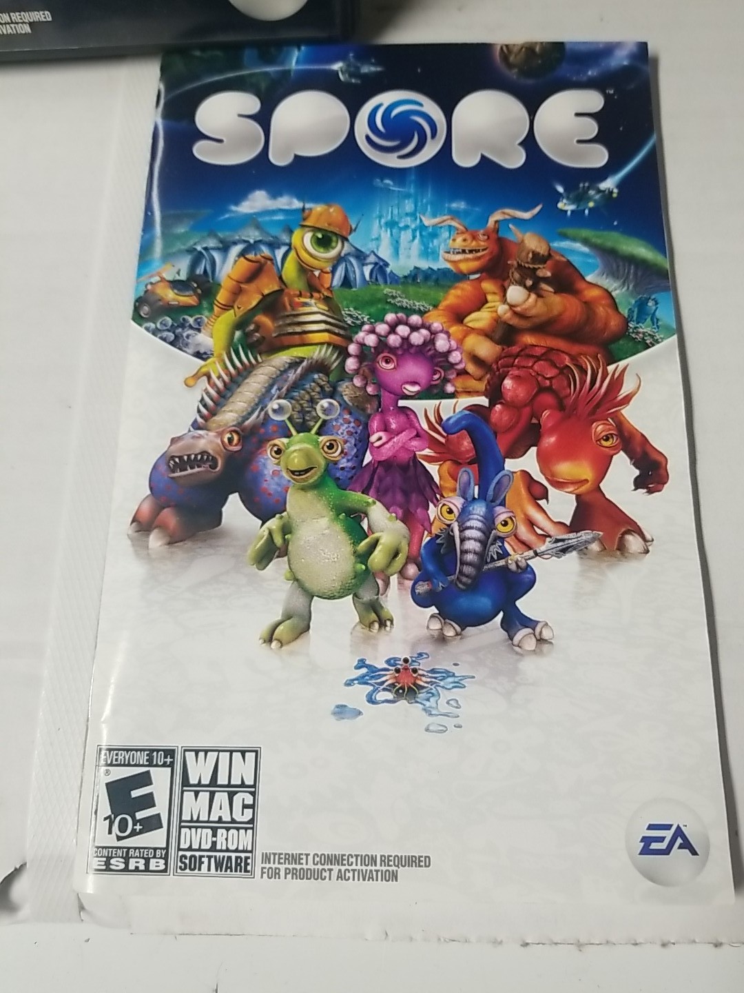 SPORE PC Video Game Win/Mac DVD-ROM CIB COMPLETE IN BOX